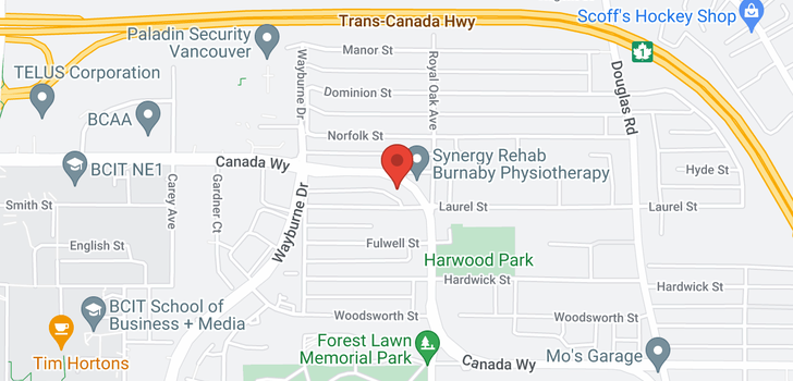map of 4680 CANADA WAY